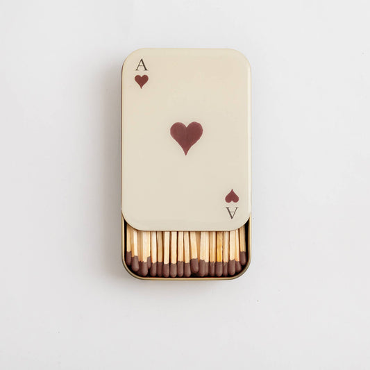 Ace of Hearts - Matches in Tin