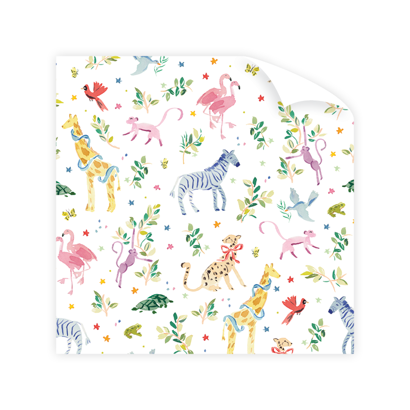 Dogwood Hill - Animal Fete Wrapping Paper Roll