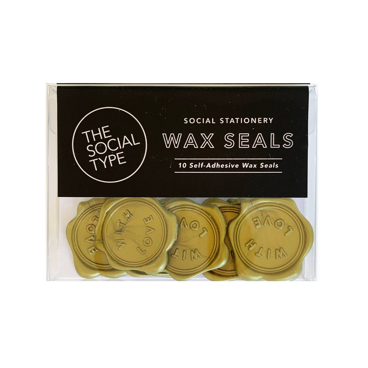 The Social Type - With Love Wax Seals