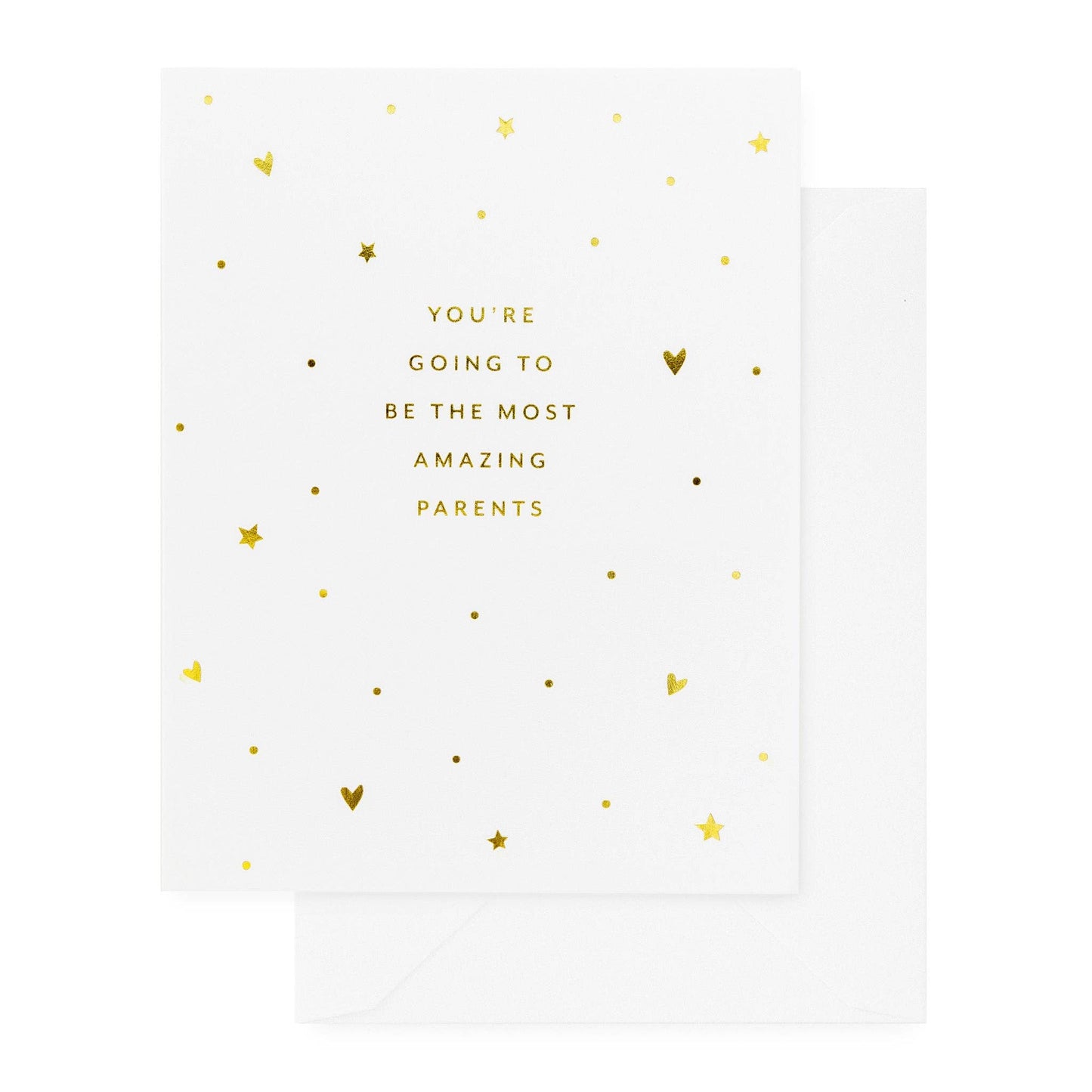 Sugar Paper - Most Amazing Parents Gold - Everyday Greeting Card