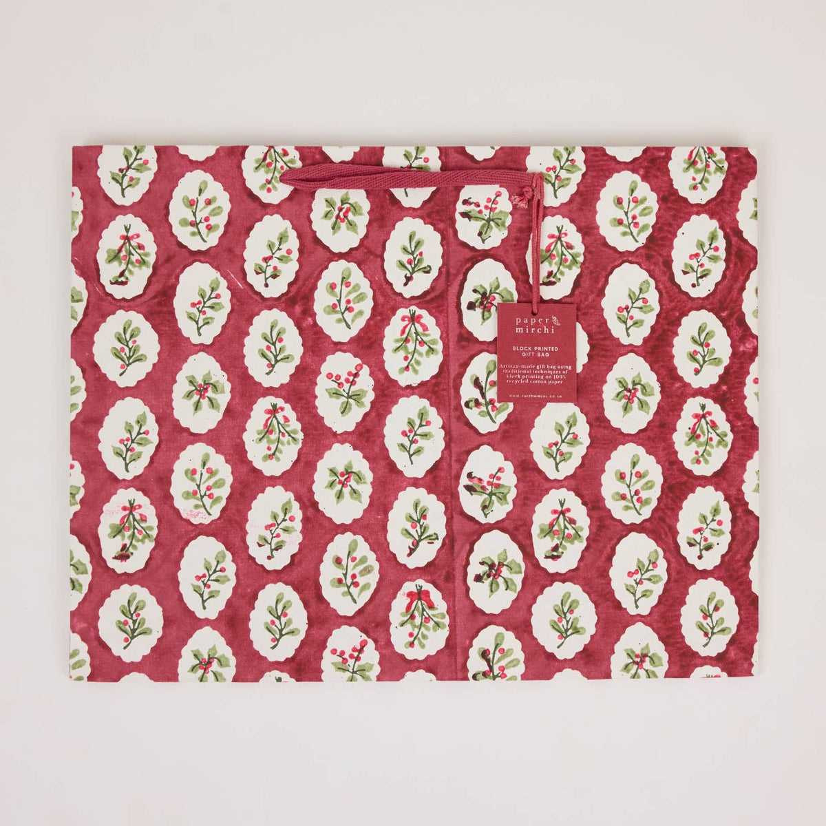 Christmas Pudding Gift Bags - Large