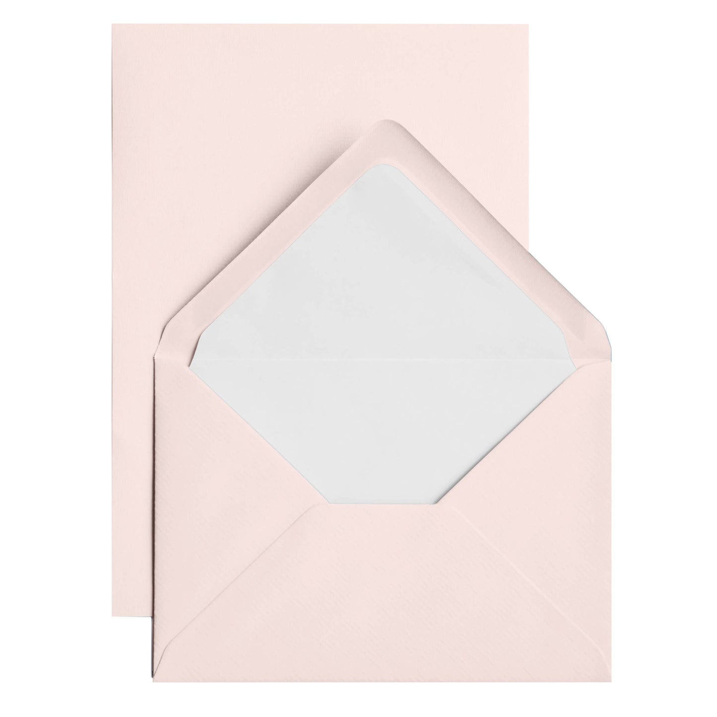 Classic Laid Plain Edge Sheet Correspondence Silver Box