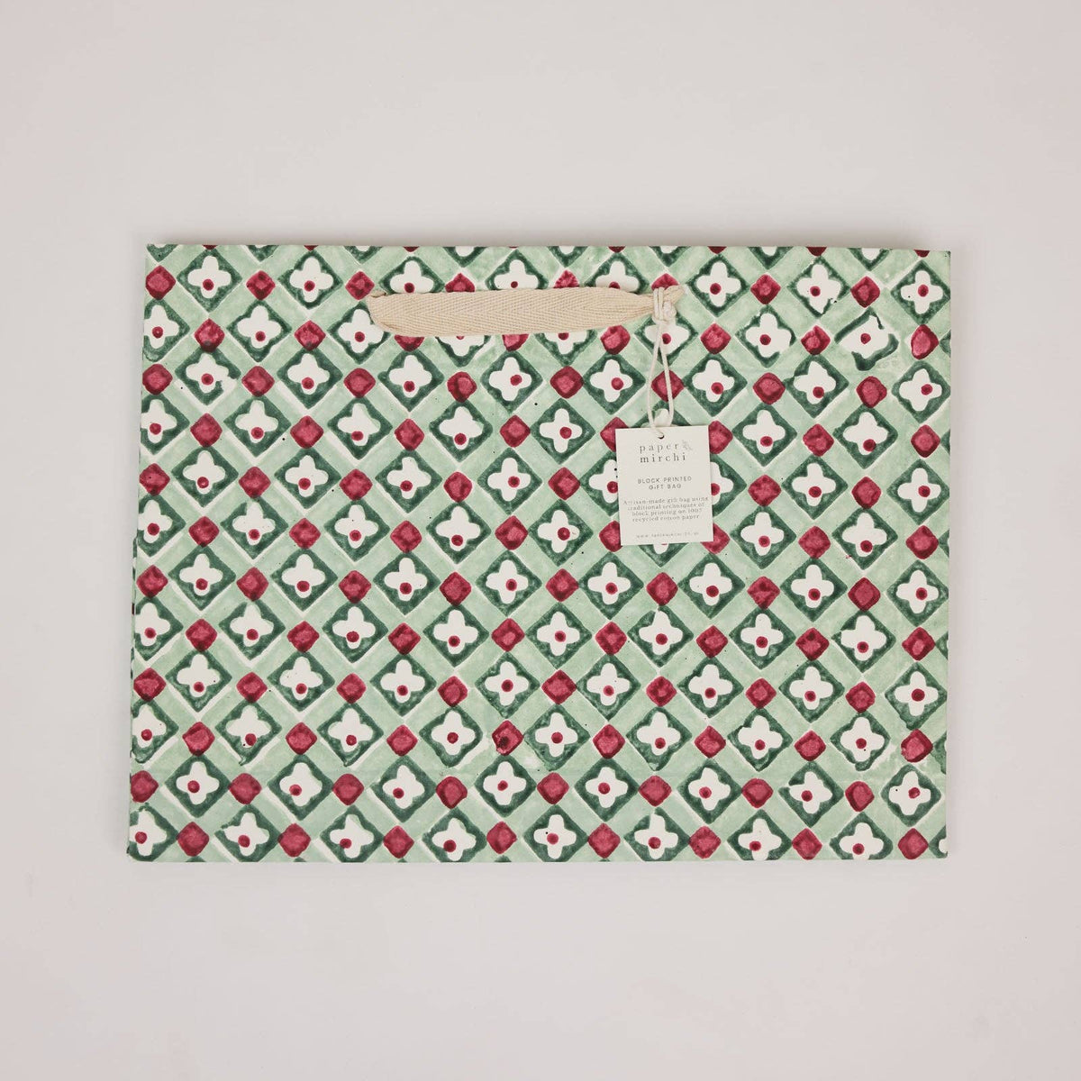 Traditional Christmas Gift Bags - Large