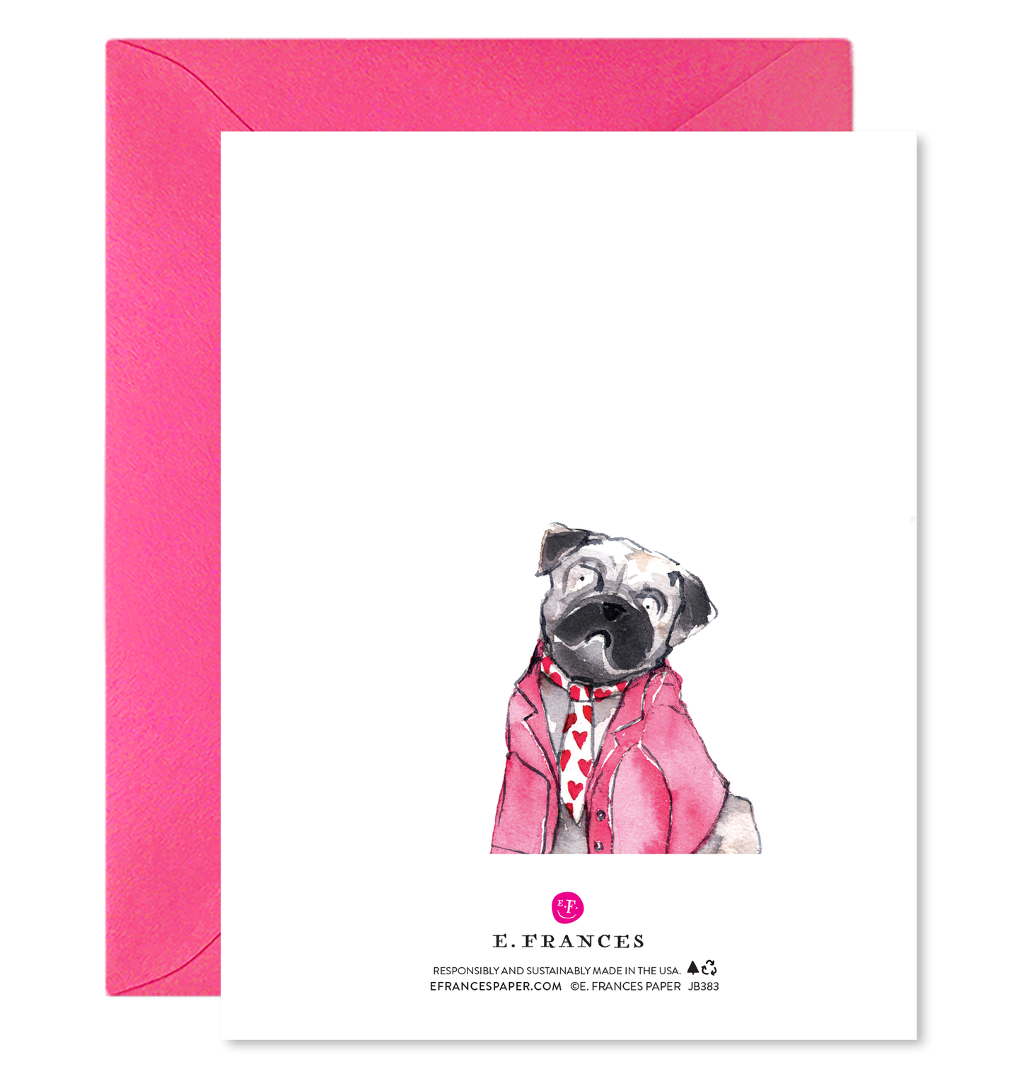 E. Frances Paper - Valentine's Doggies | Valentine's Day Greeting Card