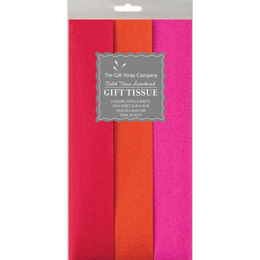 The Gift Wrap Company - RED/OG/MAGTA FNFLD TSU