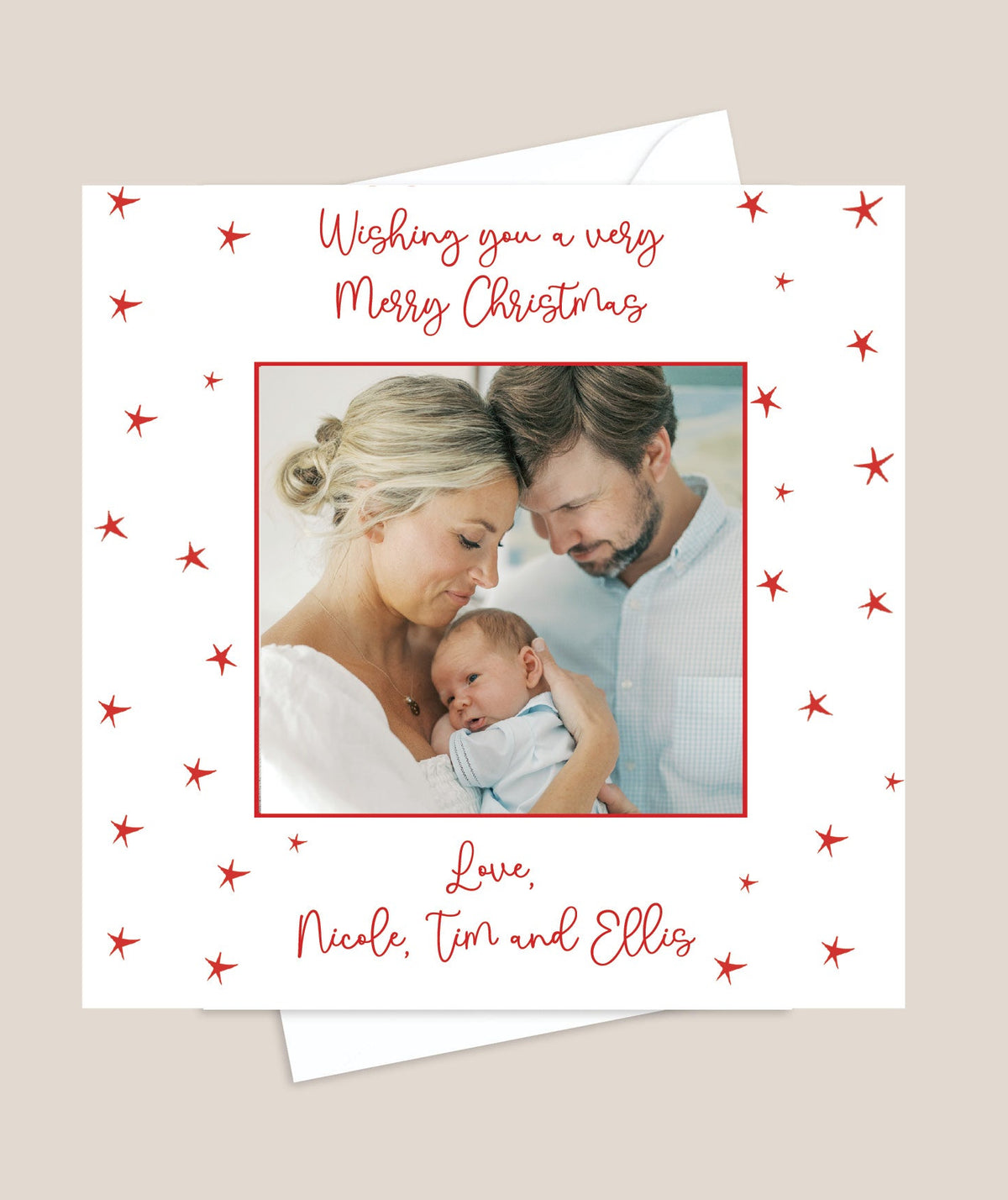 Twinkle Twinkle Little Star Christmas Card