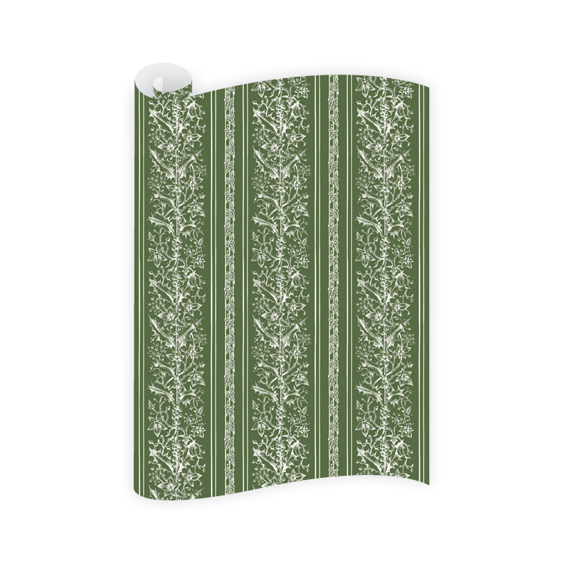 PREORDER Poetic Green Wrapping Paper Roll