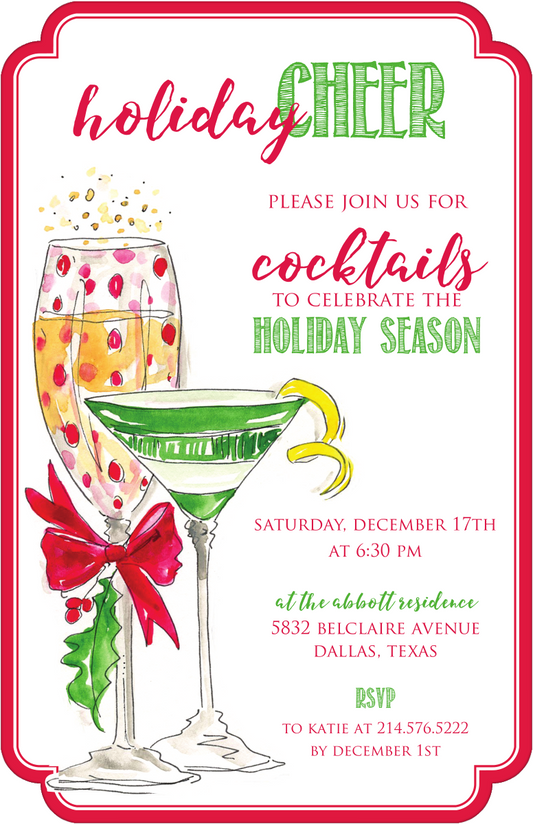 Cocktails Invitation