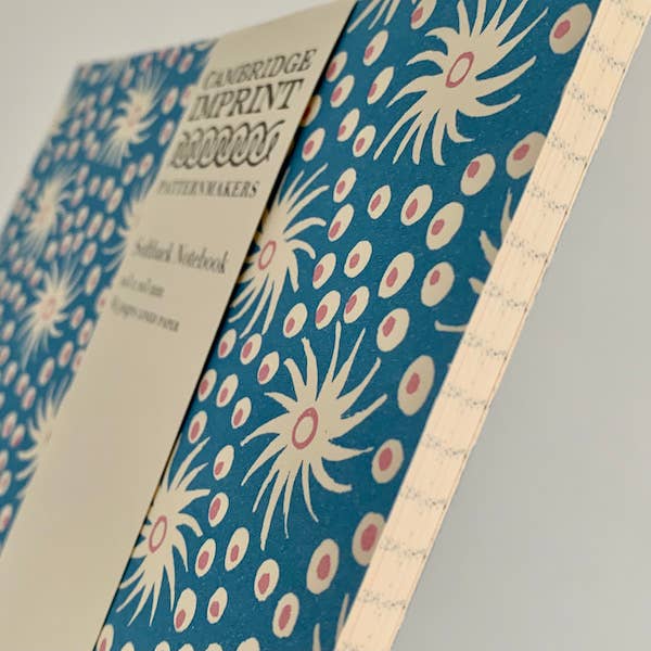 Milky Way Blue and Pink Square Notebook