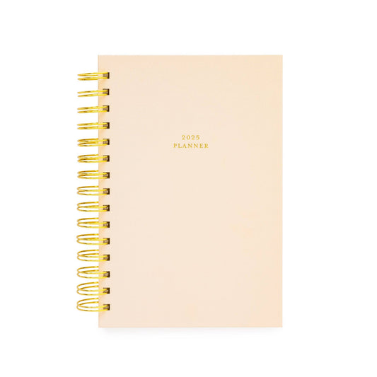 Sugar Paper - 2025 Pale Pink Small Spiral Planner