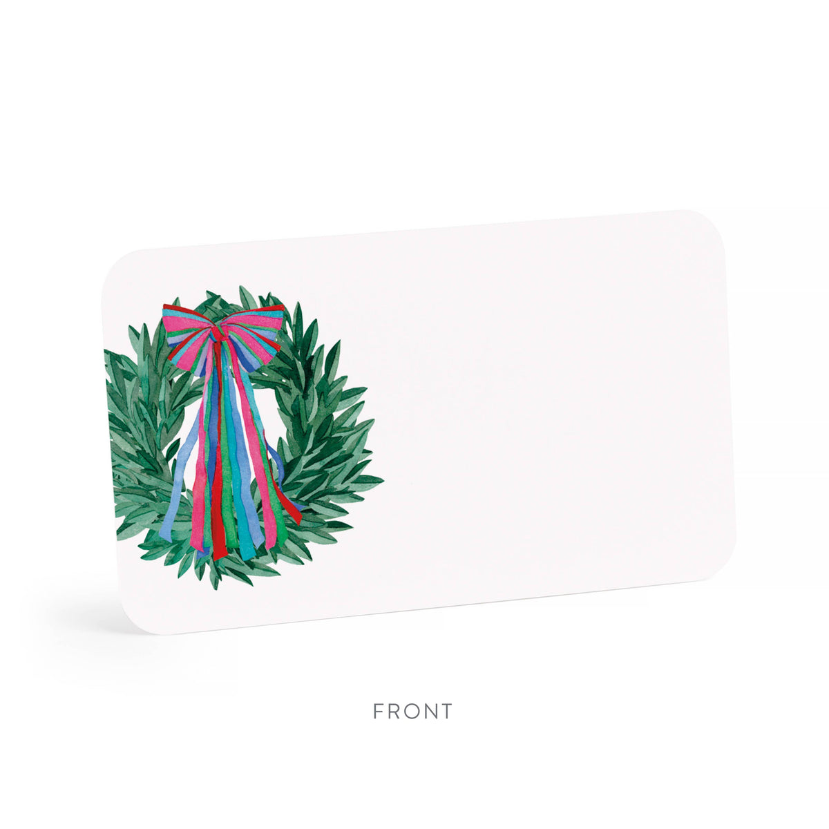 Colorful Wreath Christmas Little Notes