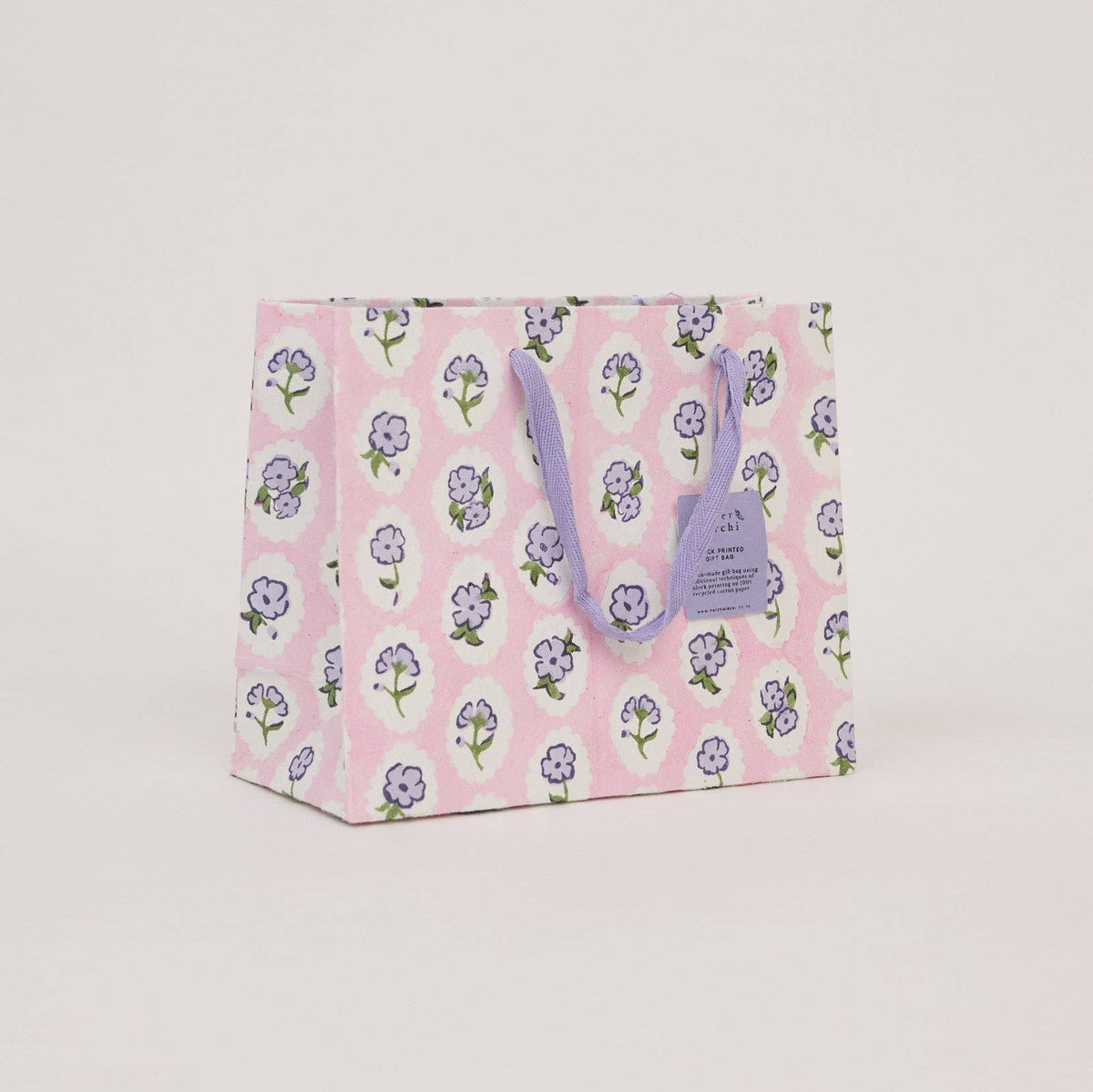 Violet Meringue Gift Bags - Medium
