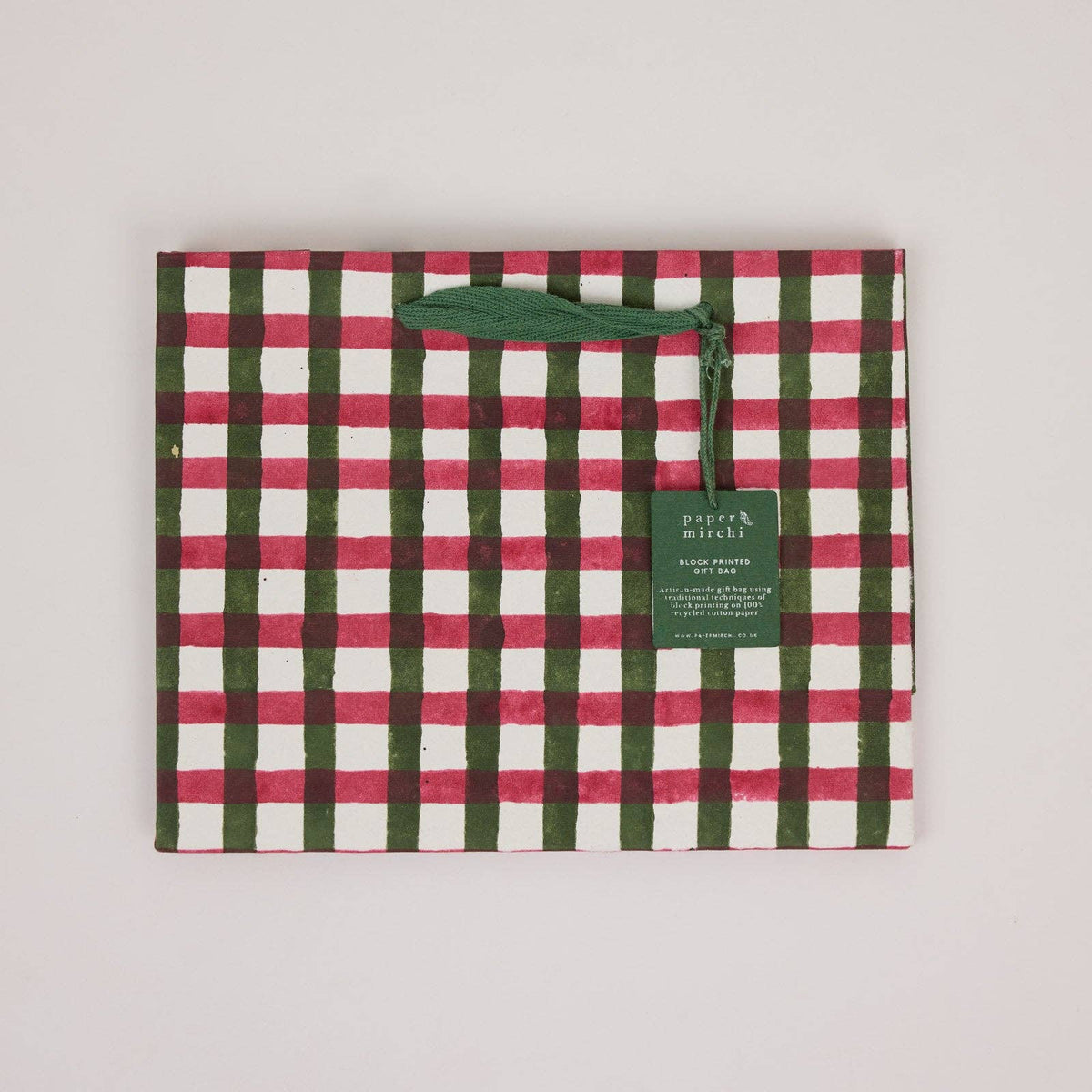 Holly Green Gift Bag