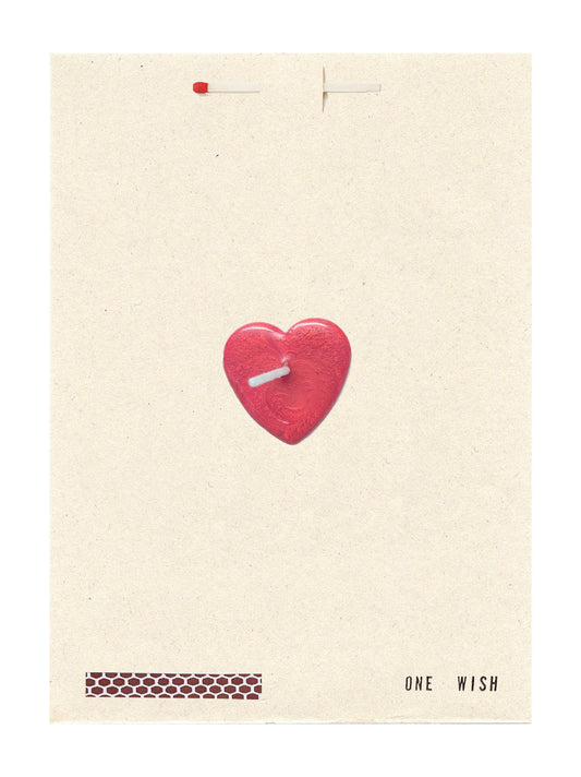 Wish Cards - Pink Heart