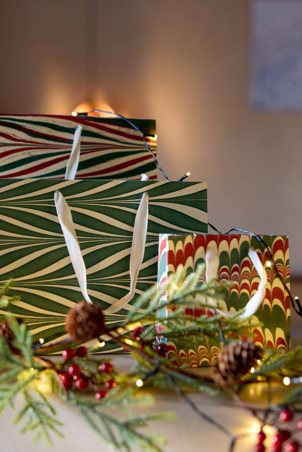 Christmas Festive Medley Gift Bags - Large