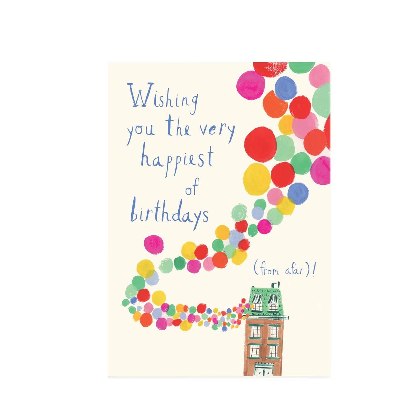 Birthday Balloons, Happy Birthday Greeting Card
