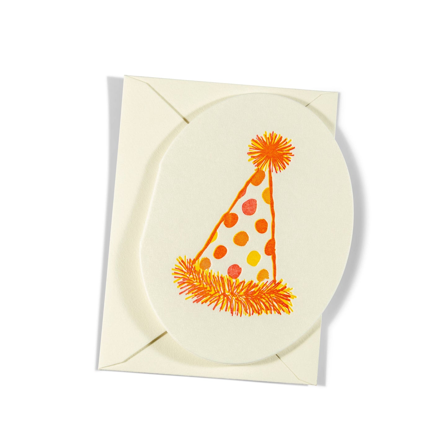 Party Hat | Mini Letterpress Enclosure Card