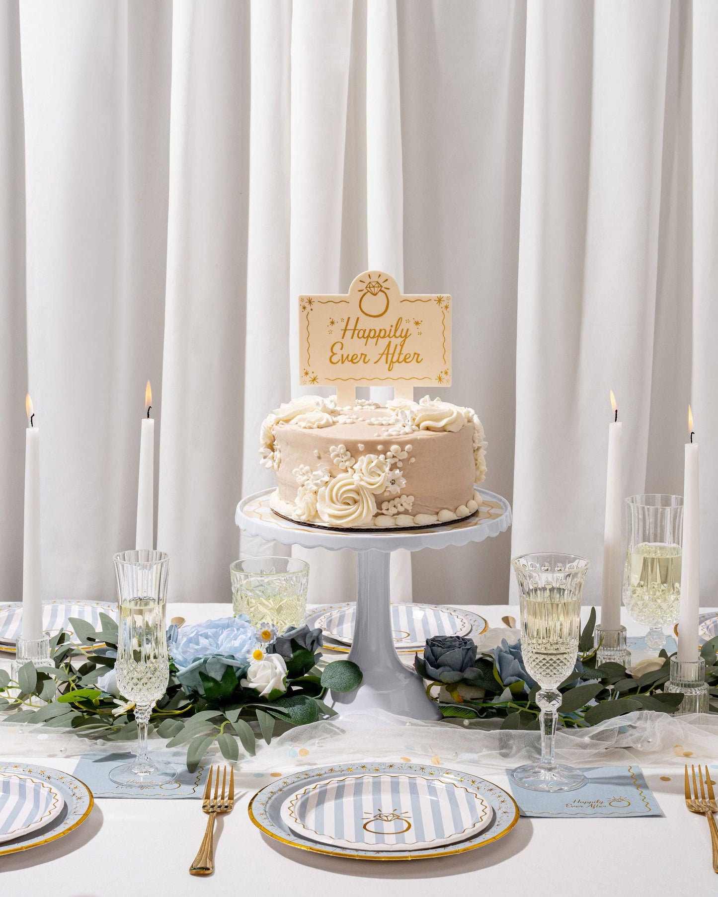 Emergency Confetti - Happily Ever After Cocktail Napkin