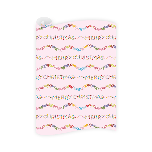 Pom Pom Party Wrapping Paper *Cannot ship*