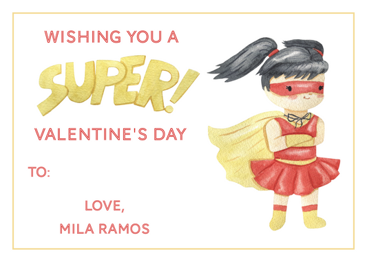 Super Girl Valentine