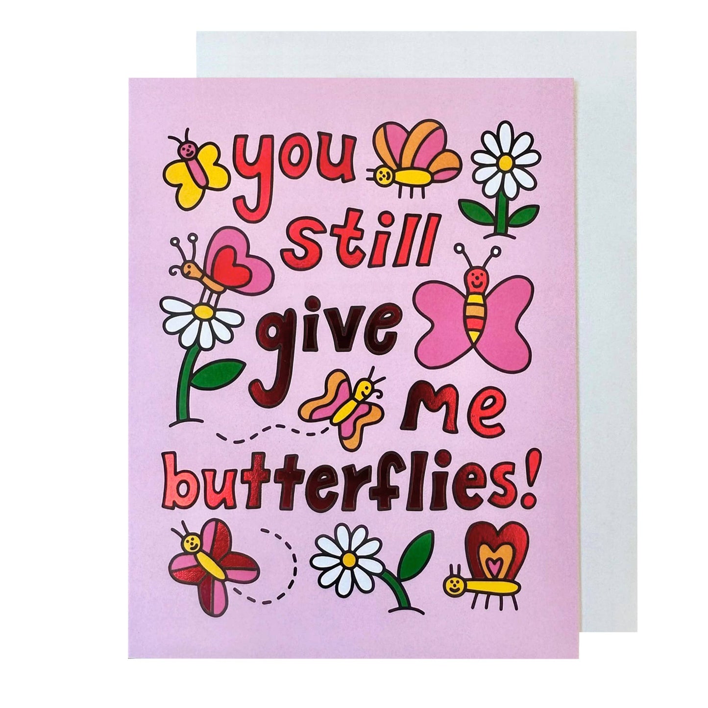 The Social Type - Butterflies Love Card