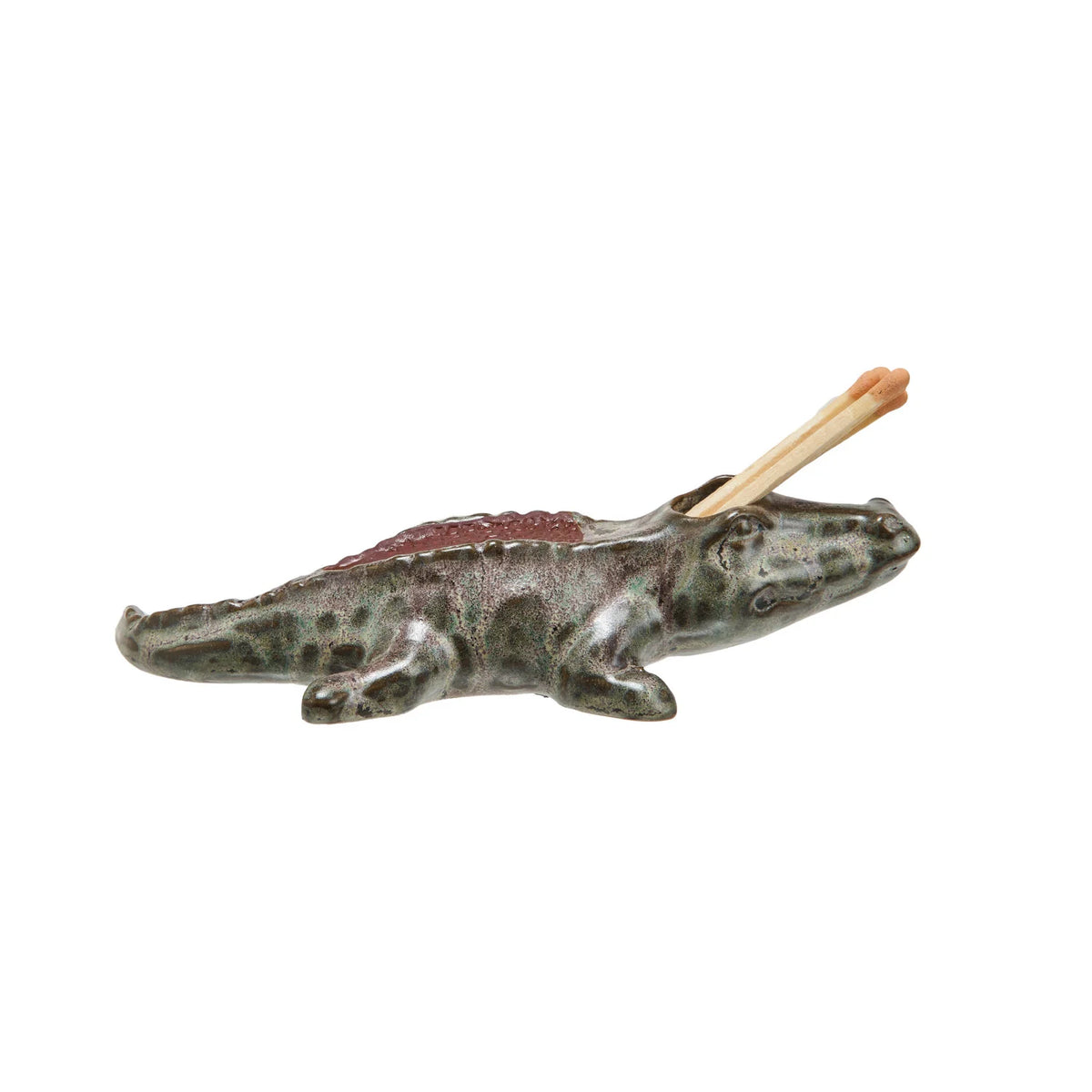 Alligator Match Holder with Striker