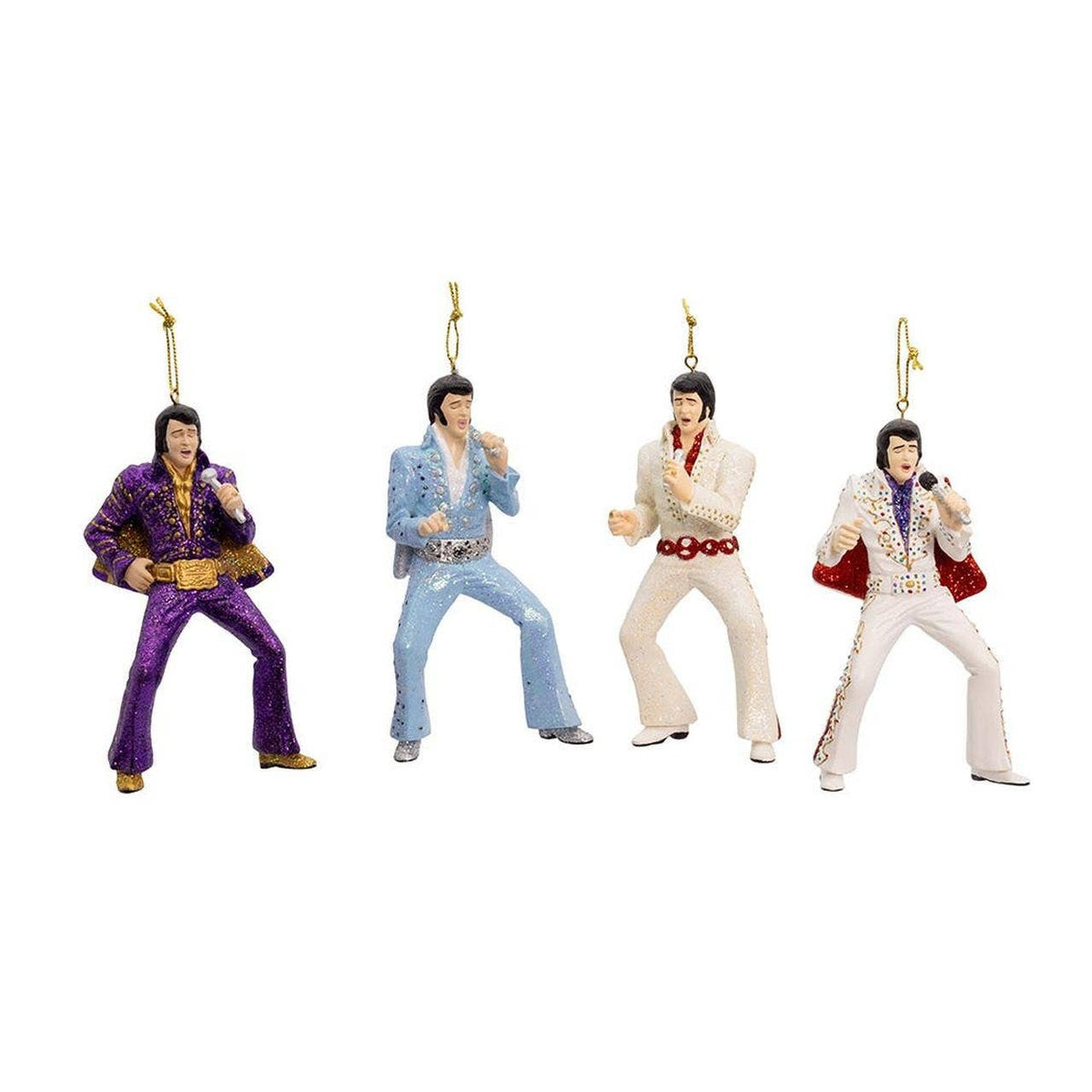 Blue Jumpsuit Elvis Ornamnet