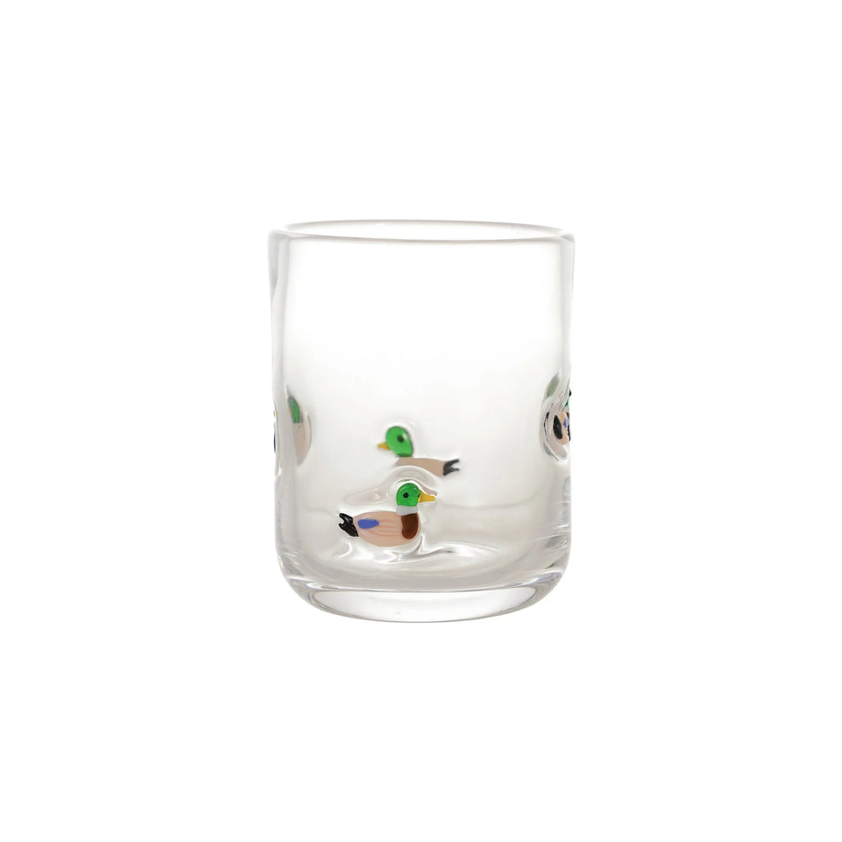Mallard Hand-Blown Drinking Glass