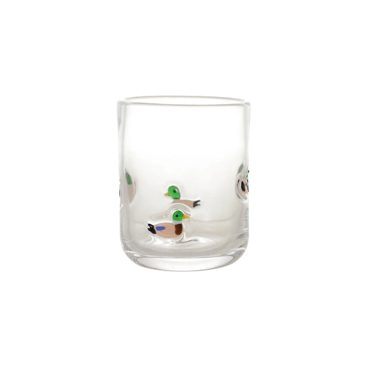 Mallard Hand-Blown Drinking Glass