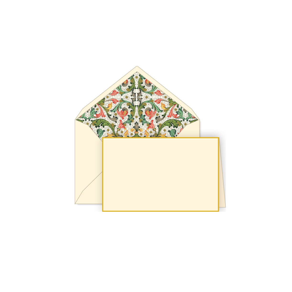 Rossi 1931 100% Cotton Bordered Folded Cards Letter Set
