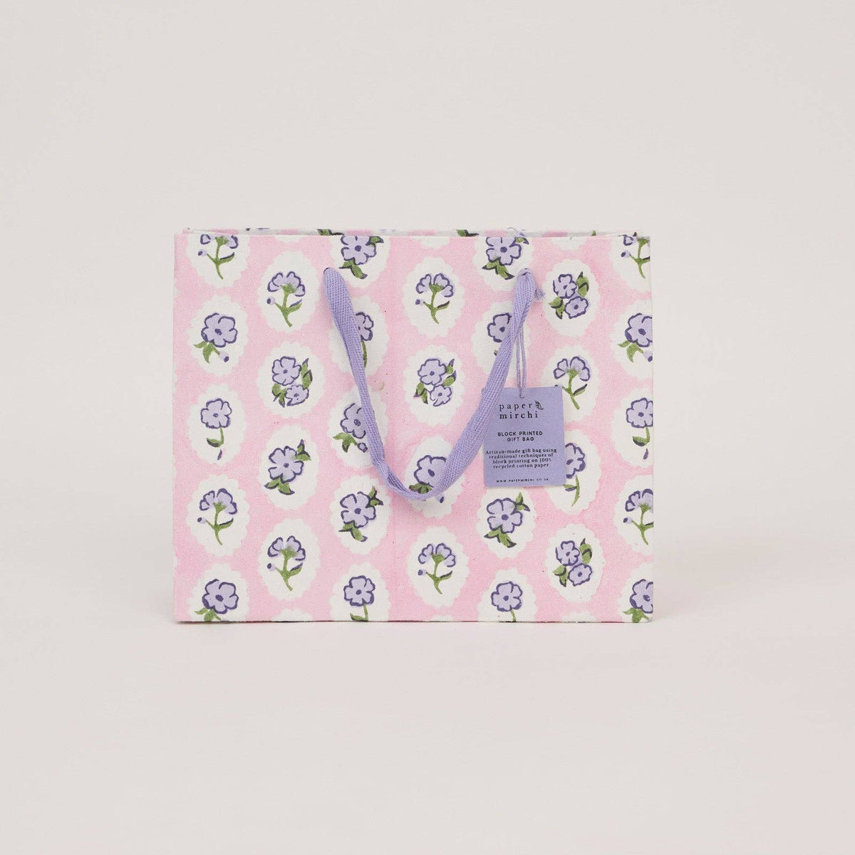 Violet Meringue Gift Bags - Medium