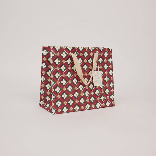 Traditional Christmas Gift Bags - Medium