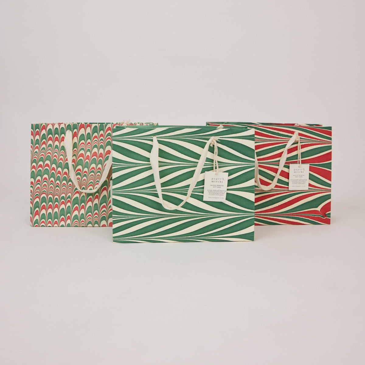 Christmas Festive Medley Gift Bags - Medium