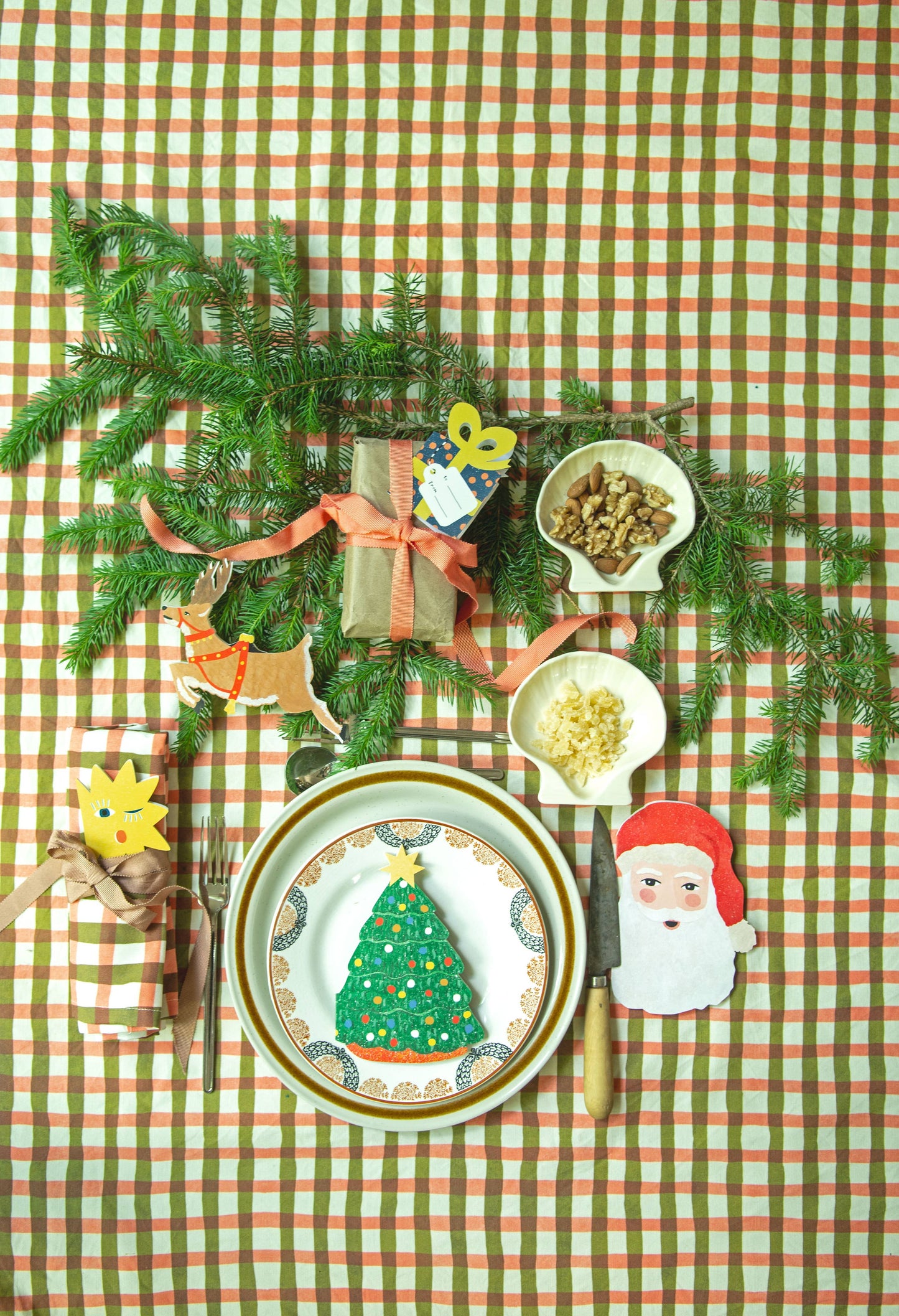 Isatopia - Santa Claus Christmas Collection - Die Cut Card