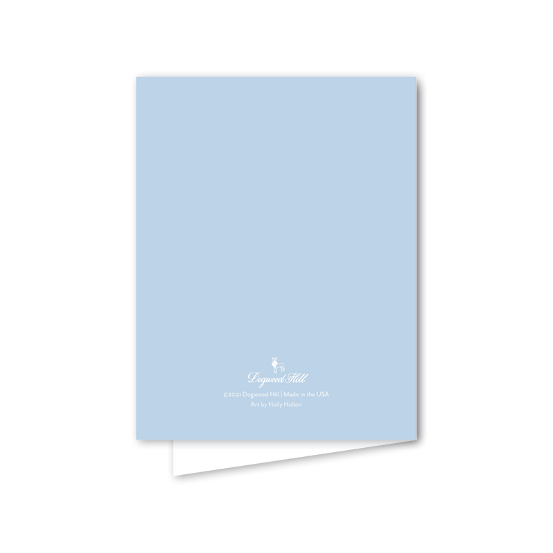 Neoclassic Cross Blue Card