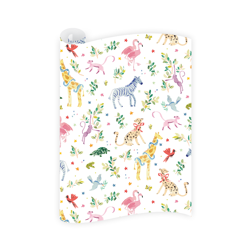 Dogwood Hill - Animal Fete Wrapping Paper Roll