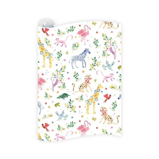 Dogwood Hill - Animal Fete Wrapping Paper Roll