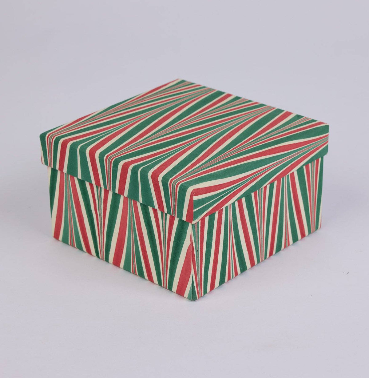 Hand Marbled Gift Boxes - Christmas Candy