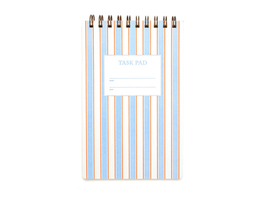 Task Pad Notebook French Stripes