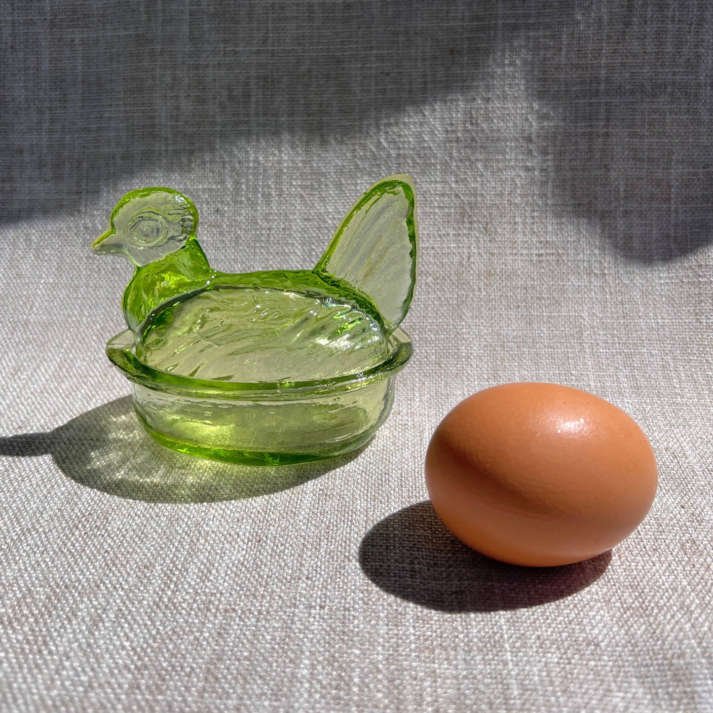 Nesting Hen Bowl - EUCALYPTUS | Hand Blown Glass
