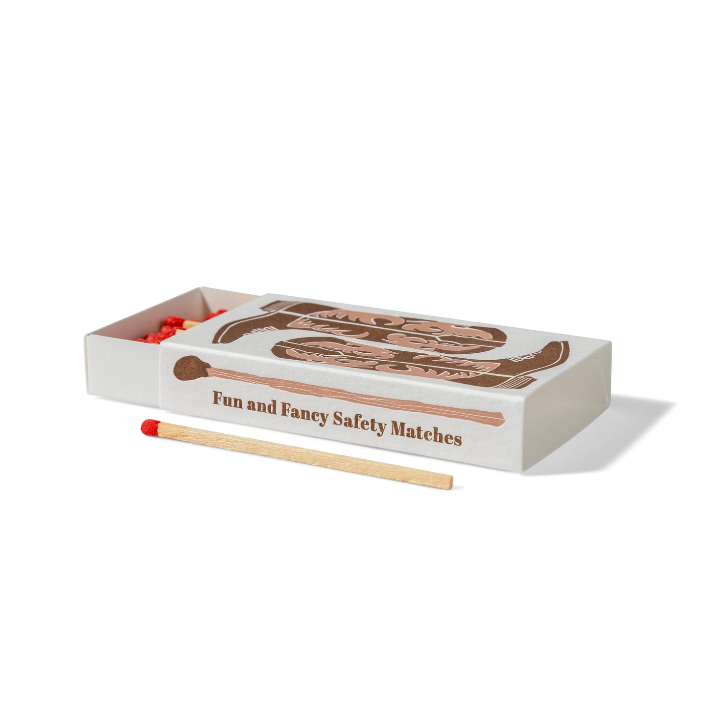 Brown Cowboy Boots | Fun & Fancy Safety Matches