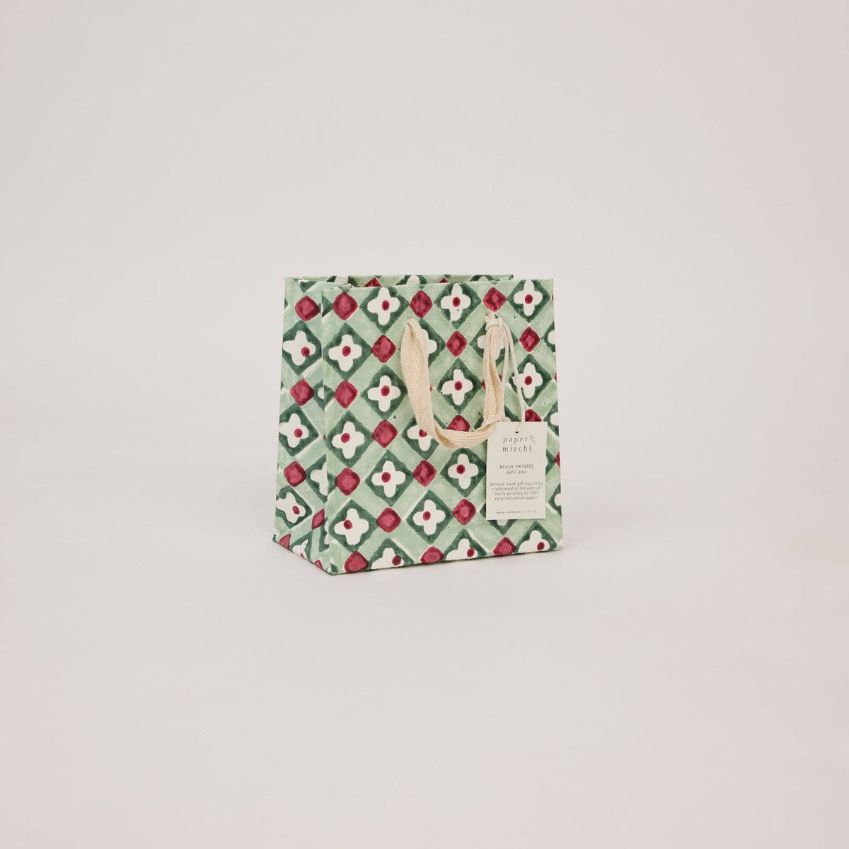 Traditional Christmas Gift Bags - Small