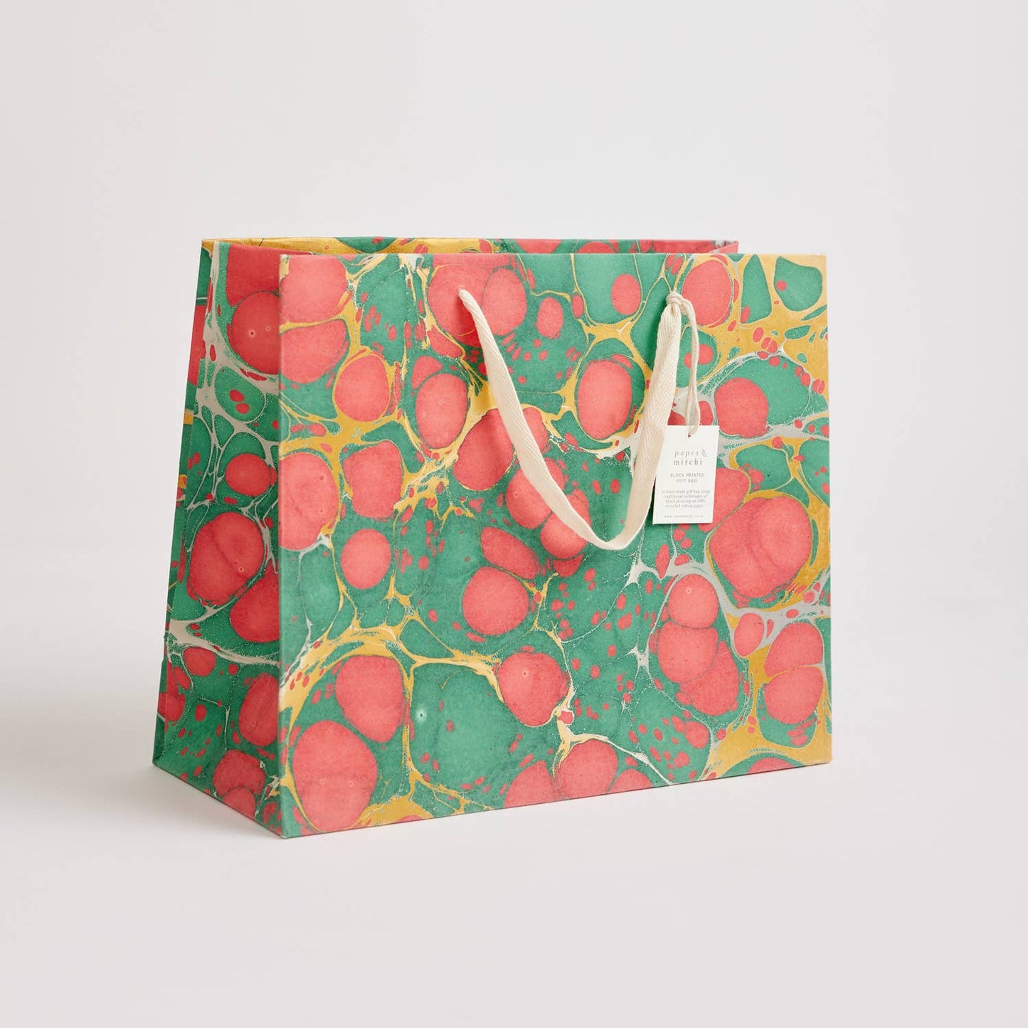 Hand Marbled Gift Bag