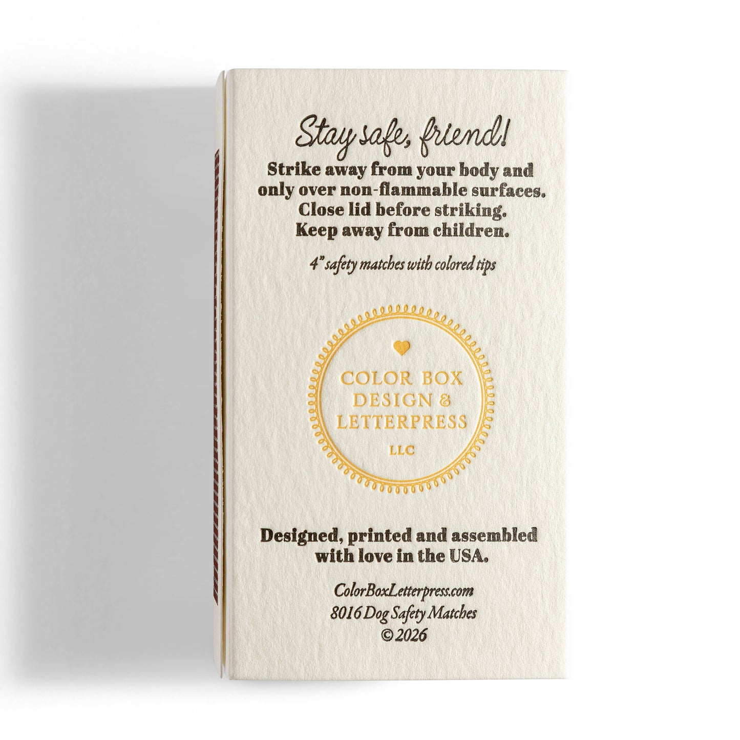 Dog | Fun & Fancy Safety Matches
