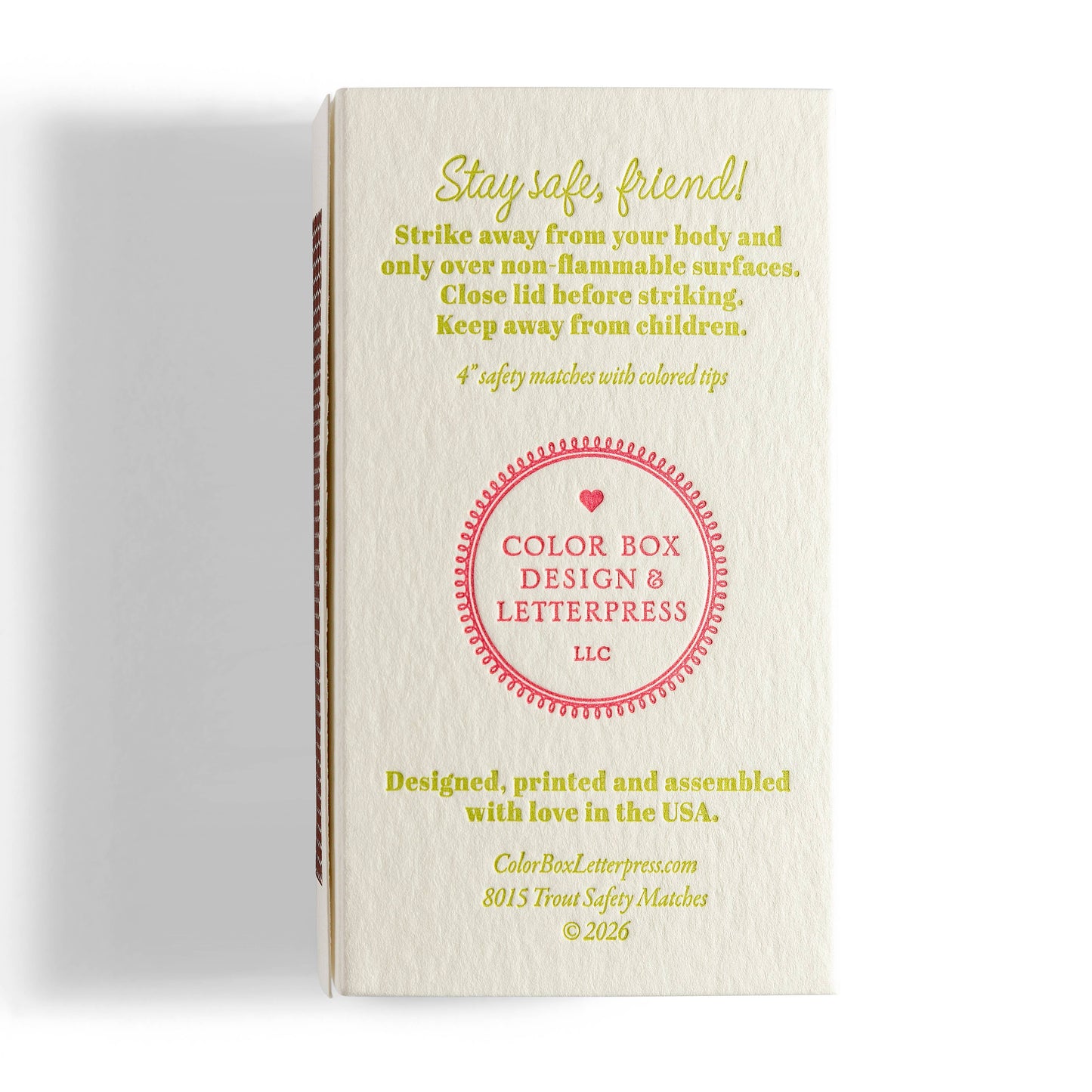Rainbow Trout | Fun & Fancy Safety Matches
