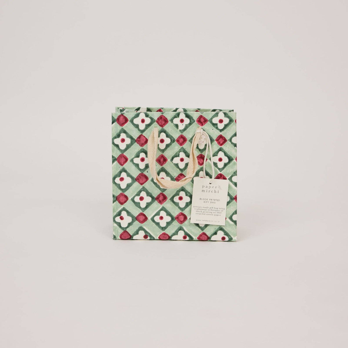 Traditional Christmas Gift Bags - Small