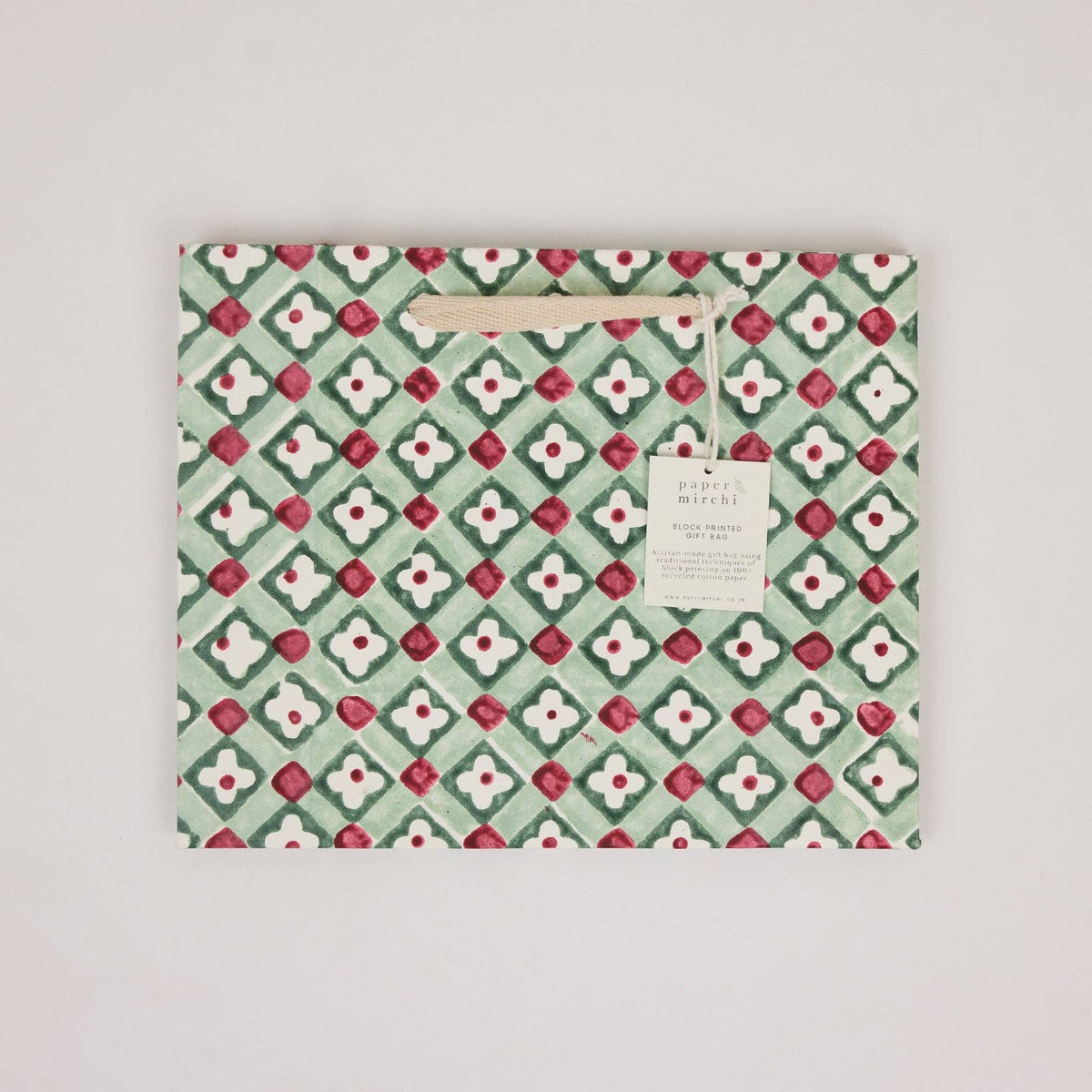 Traditional Christmas Gift Bags - Medium