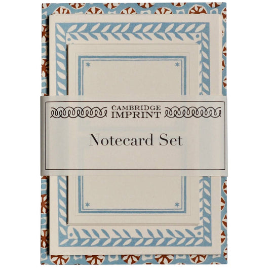 Sea Urchin Sky and Cocoa Set of Notecards and Envelopes