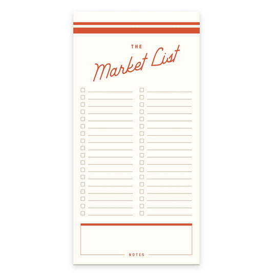 Ruff House Print Shop - Retro Market List Notepad