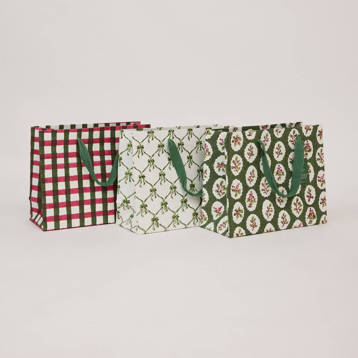 Holly Green Gift Bag